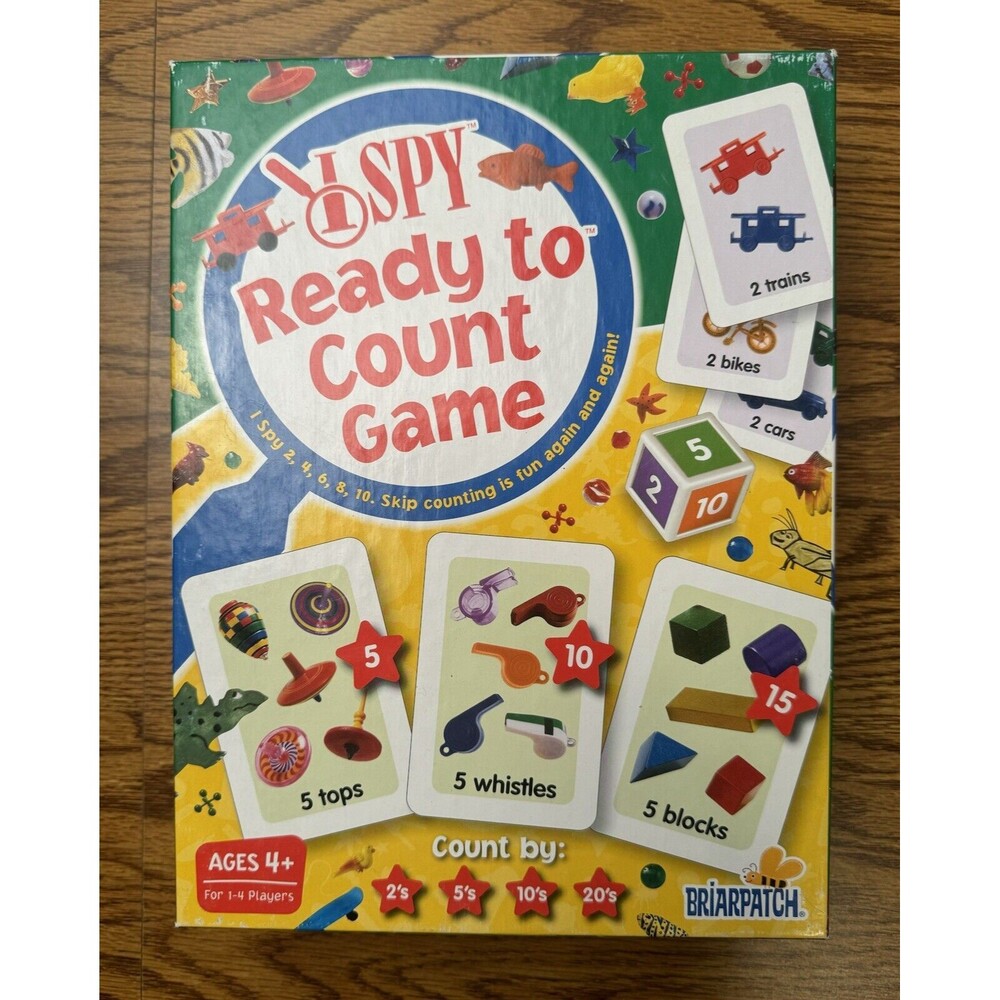 Briarpatch I Spy Ready to Count Game -‎ Ages 4+ | 1-4 players - Appears Complete